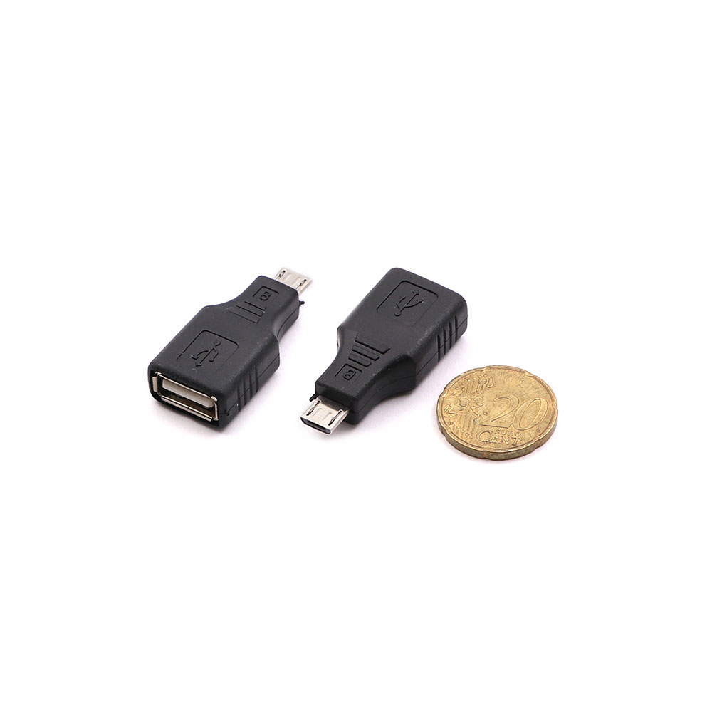 Data Cable Adapter | USB 2.0 | Micro Male - A Female