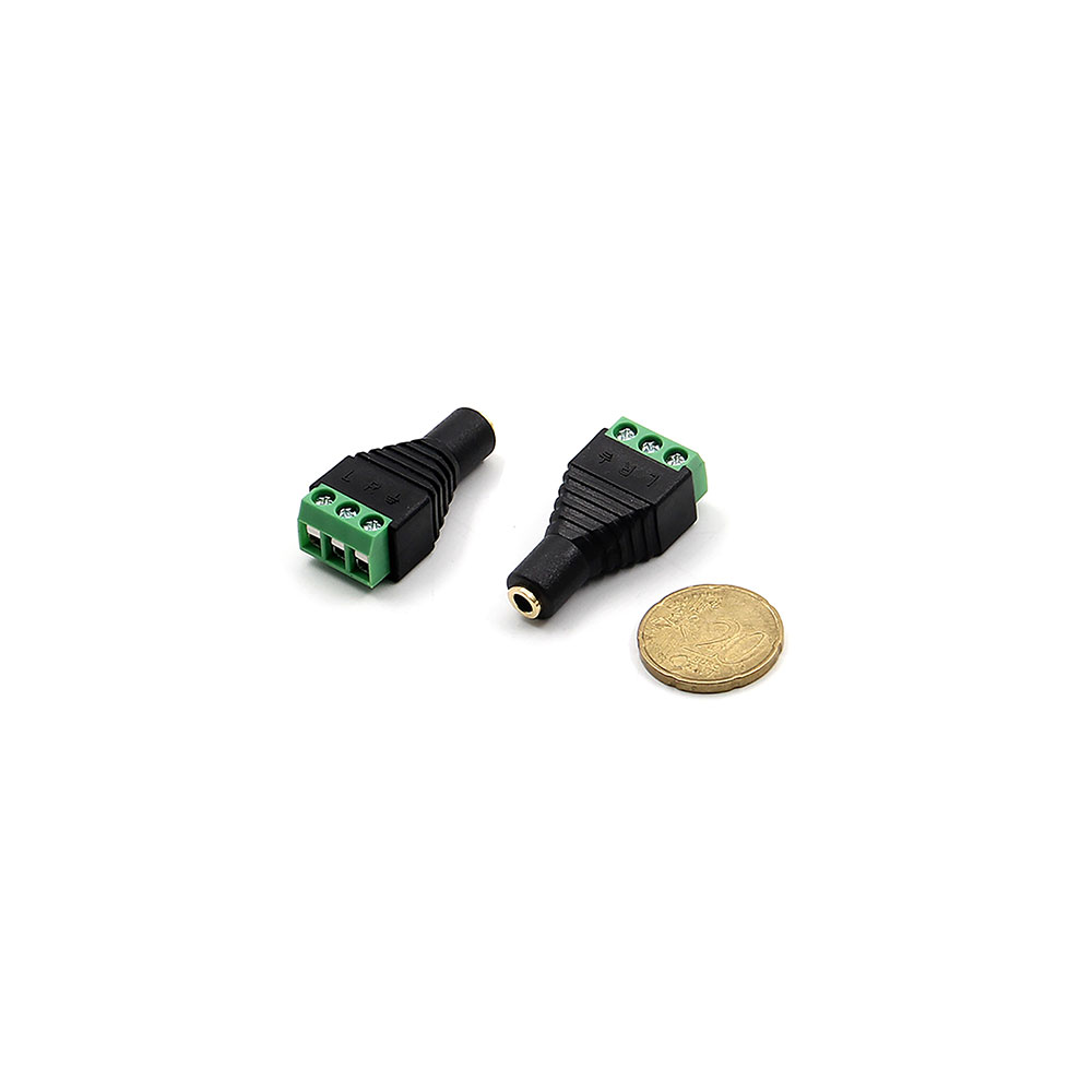 Audio Connector | Jack Stereo Female 3.5mm | Terminal Connector