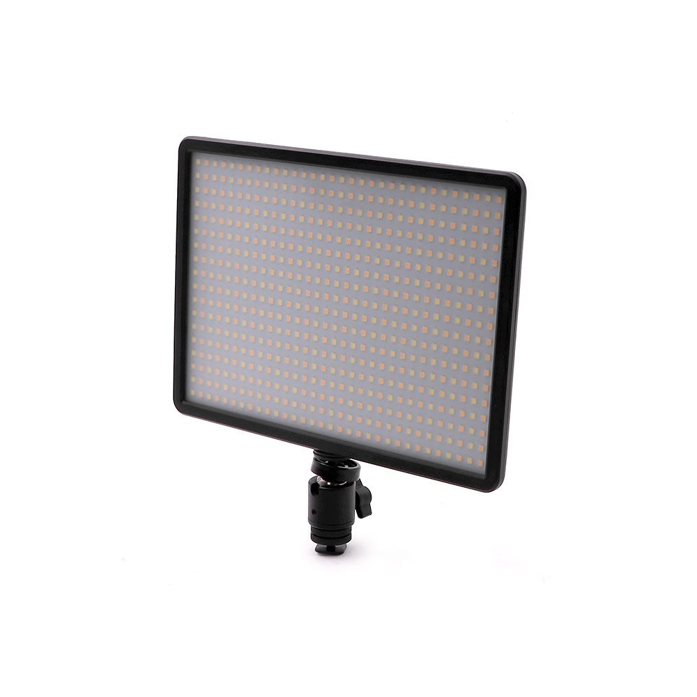 Camera Flash Light | Panel 42W | 600x LED | 3000K - 6000K | Standard Mounted