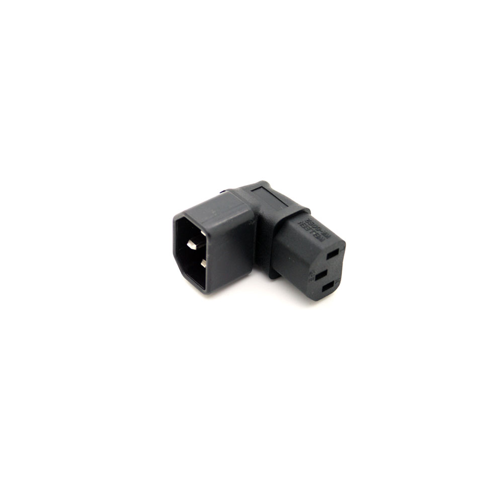 Electric Plug Adapter | C14 - C13 | 90 Degree