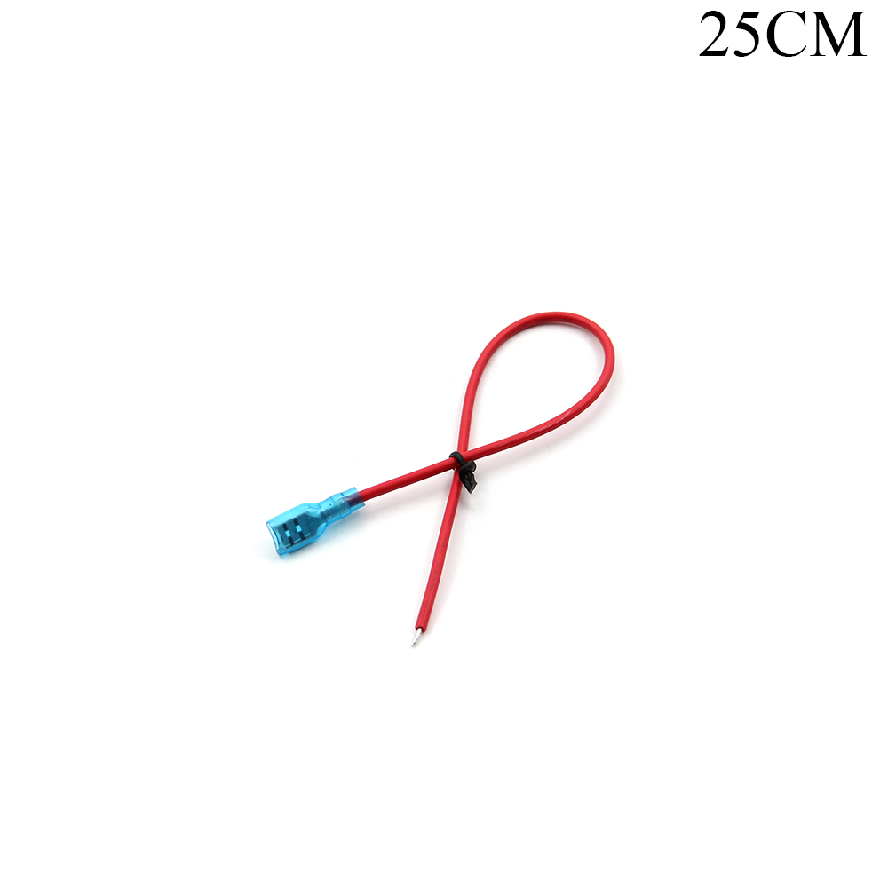 Cable Lugs Fully Insulated | Female | Open End Wire | 0.25M | Red