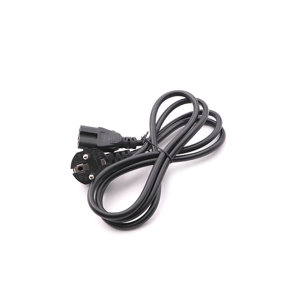 Power Cable | Schuko Plug - C15 | 3x0.5mm | 1.2M