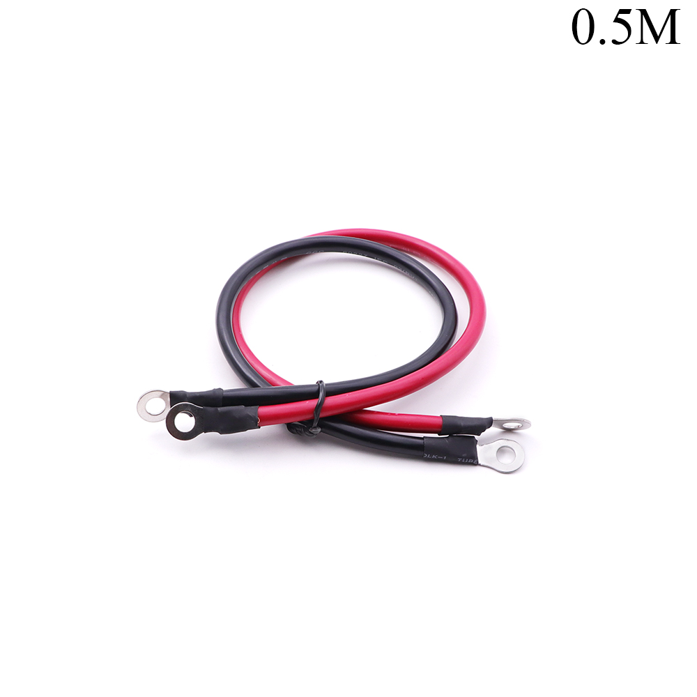 Battery Link Cable | 10x3mm | 0.5M | 2pcs Red & Black