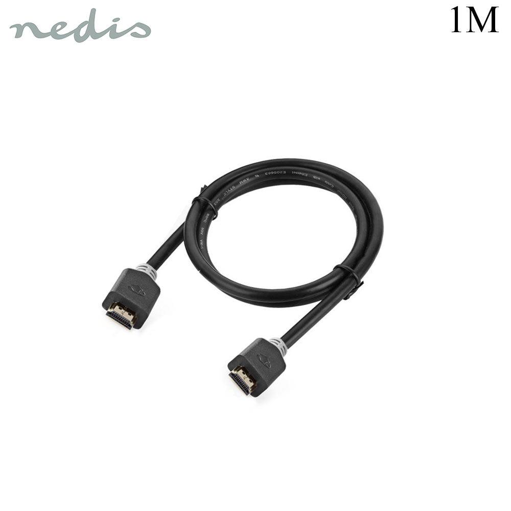 Audio Video Cable | HDMI | Male - Male | 4K | 1M | Nedis 34050AT10
