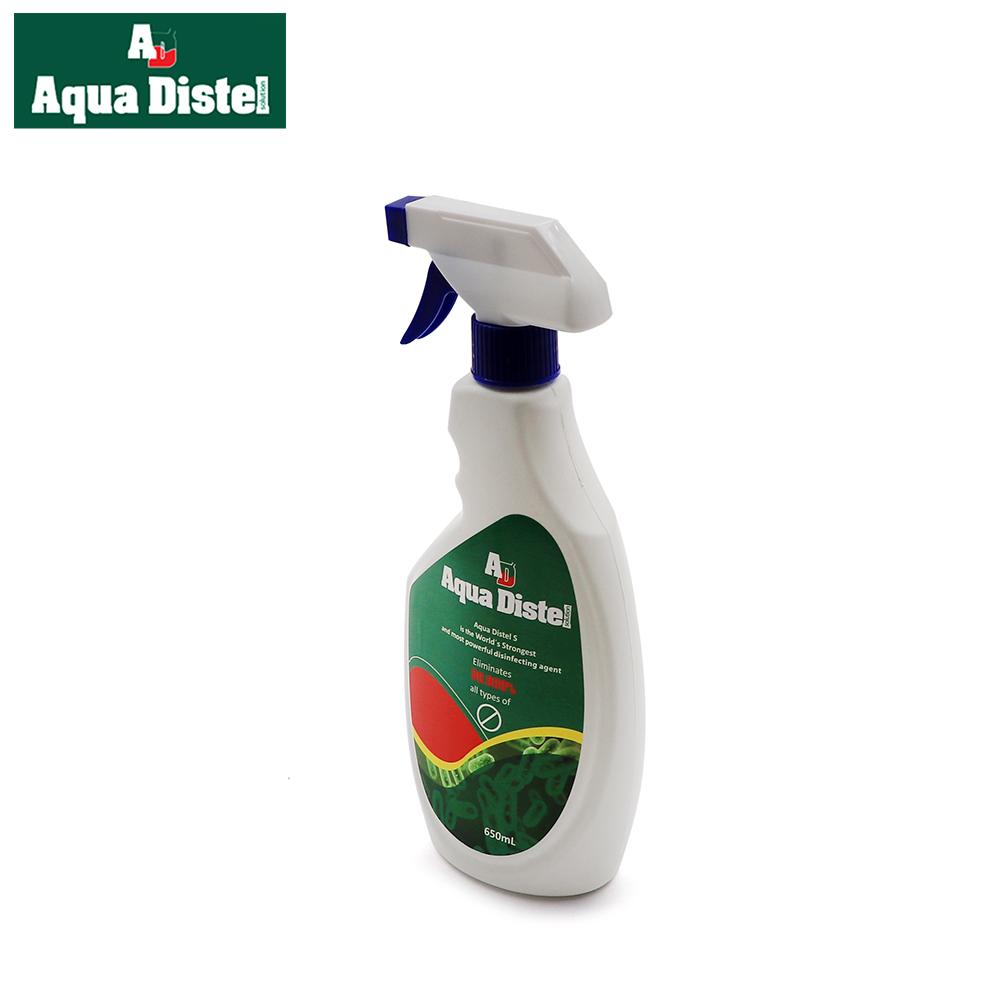 Disinfection | Aqua Distel Solution | Hand & Surface | 0.65 Liters