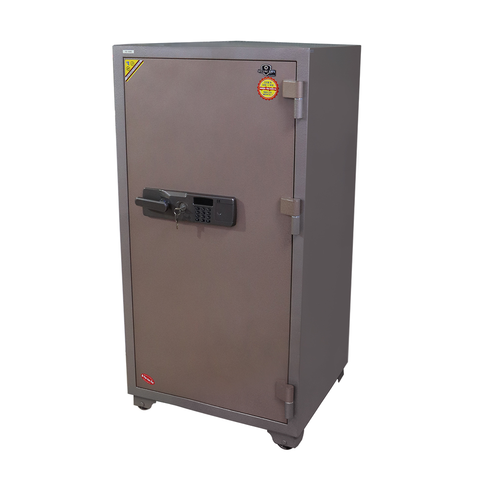 Safe Box | Electronic Key | Fire Resist | 1385x700x630mm | 335Kg | Gray