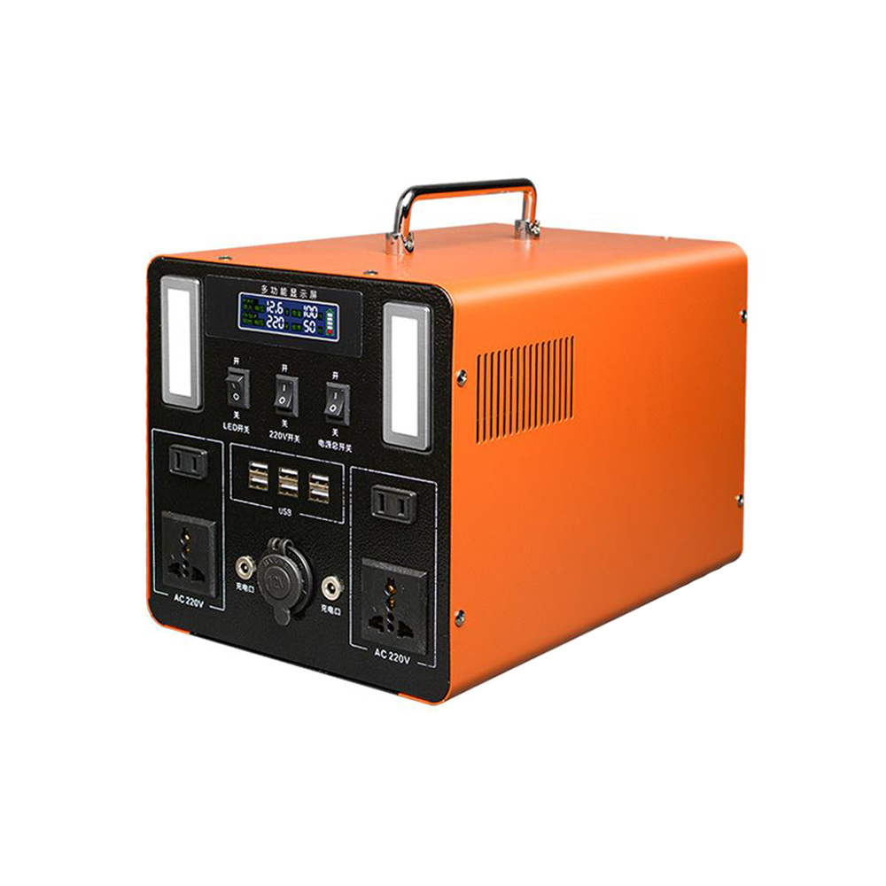 Portable Power Station | Emergency Backup AC & DC | 220V 1000W 1500Wh | Sinewave