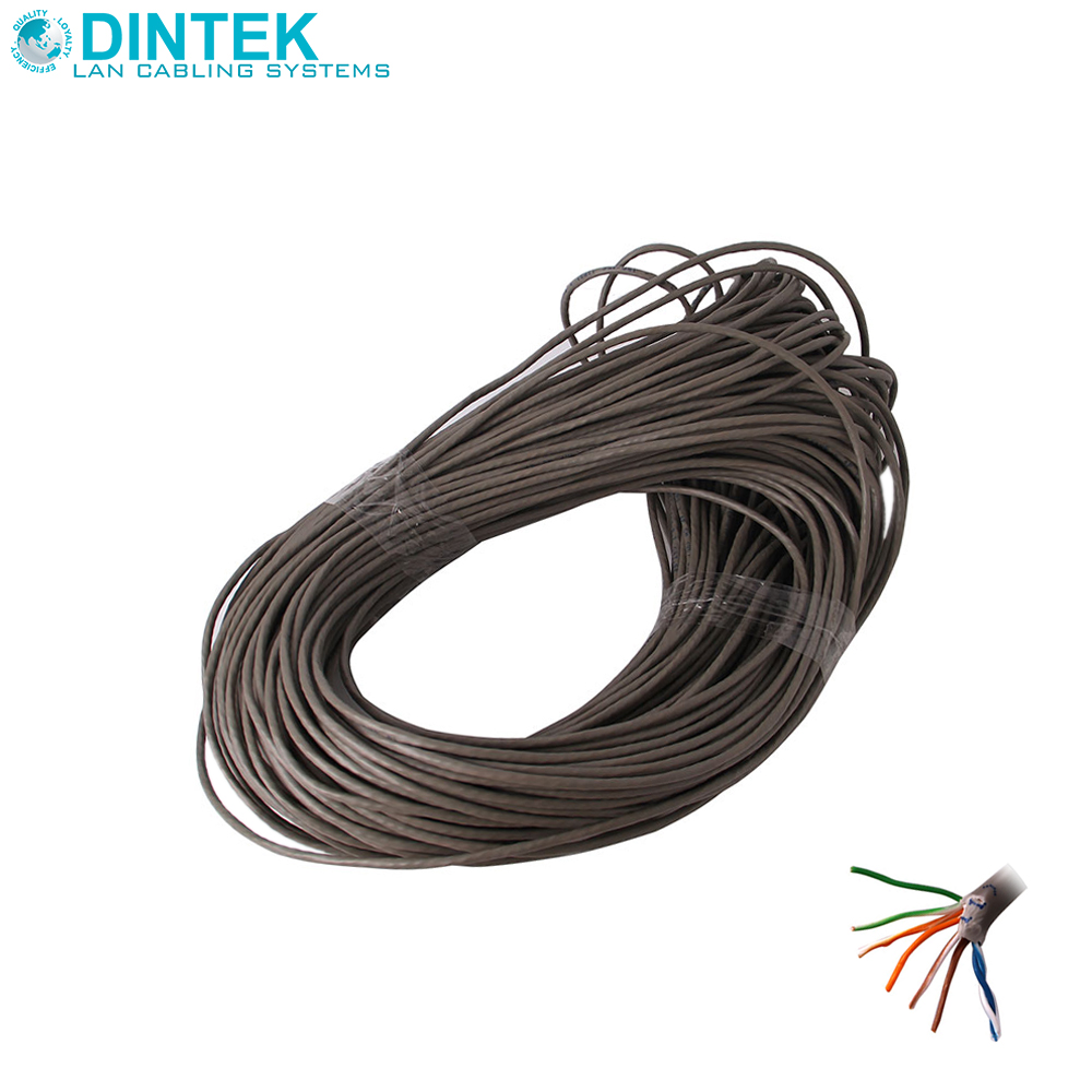 Network Cable | CAT5e | UUTP | 0.5mm | Roll 100M | Dintek