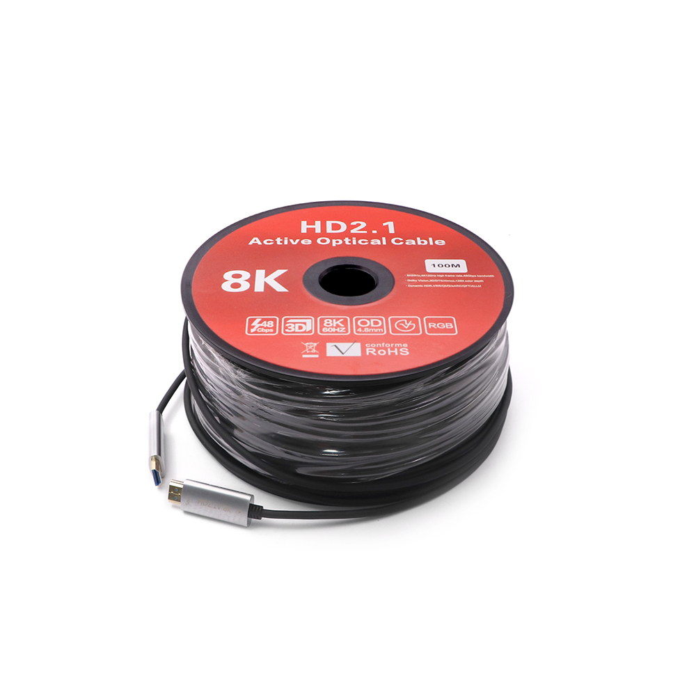 Audio Video Cable | HDMI | Male - Male | Optical | 100M | 8K | ARC