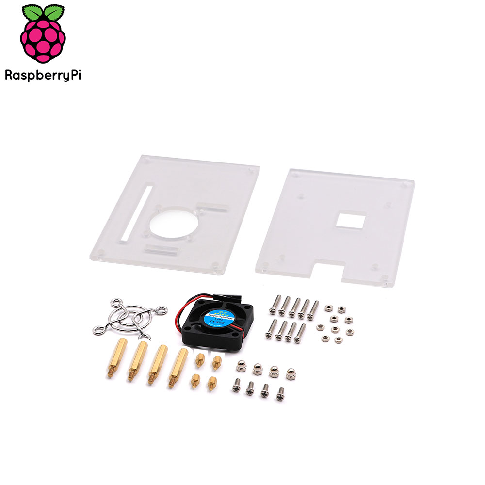 Raspberry Pi Accessory | Enclosure Plastic | Fan | Model 4