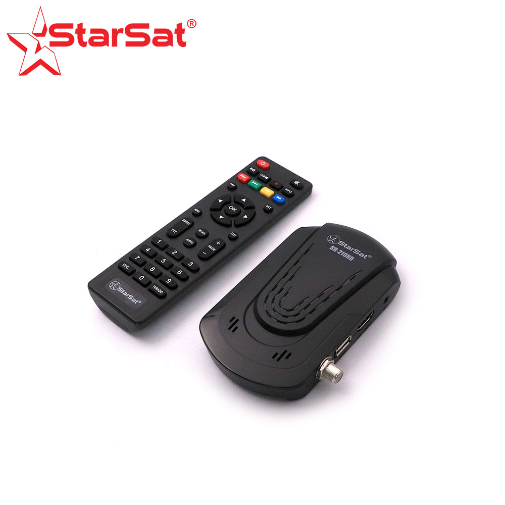 Satellite Receiver | DVB Full HD | 1x Remote | Starsat SR-210HD