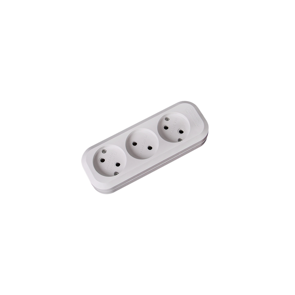 Power Strip | 3 Outlet EU | 10A | Makel