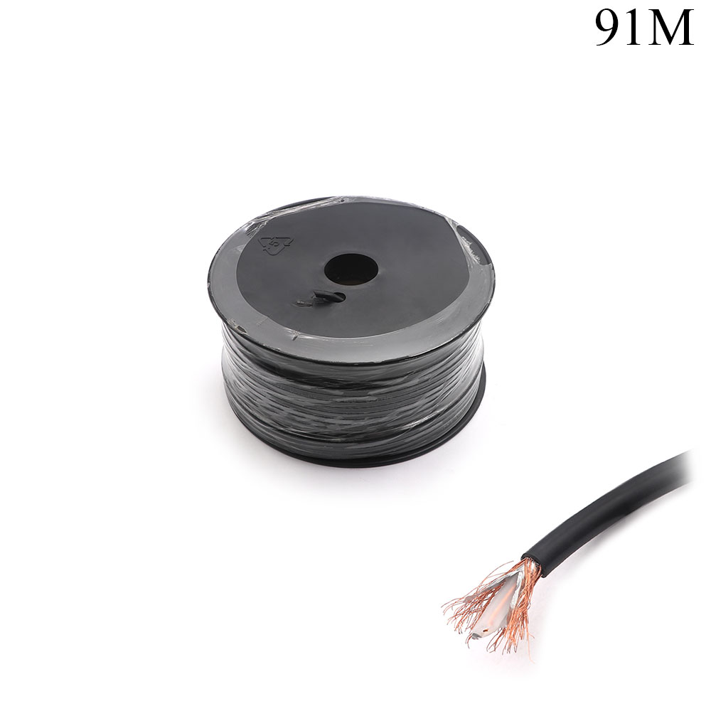 Coaxial Cable | RG-58 | 50 Ohm | 64 Wires | 91.4M