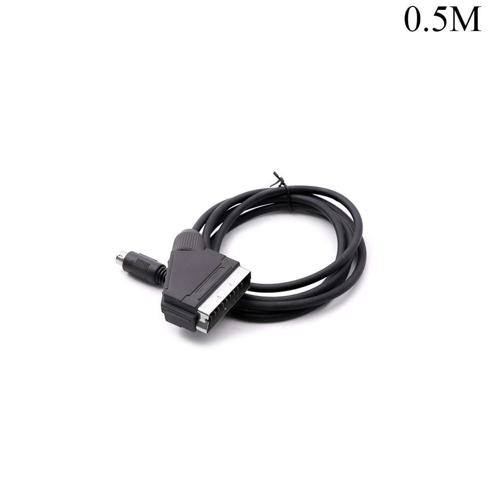 Audio Video Cable | Scart - Mini Din 4-Pin | Male | 0.5M | HQ