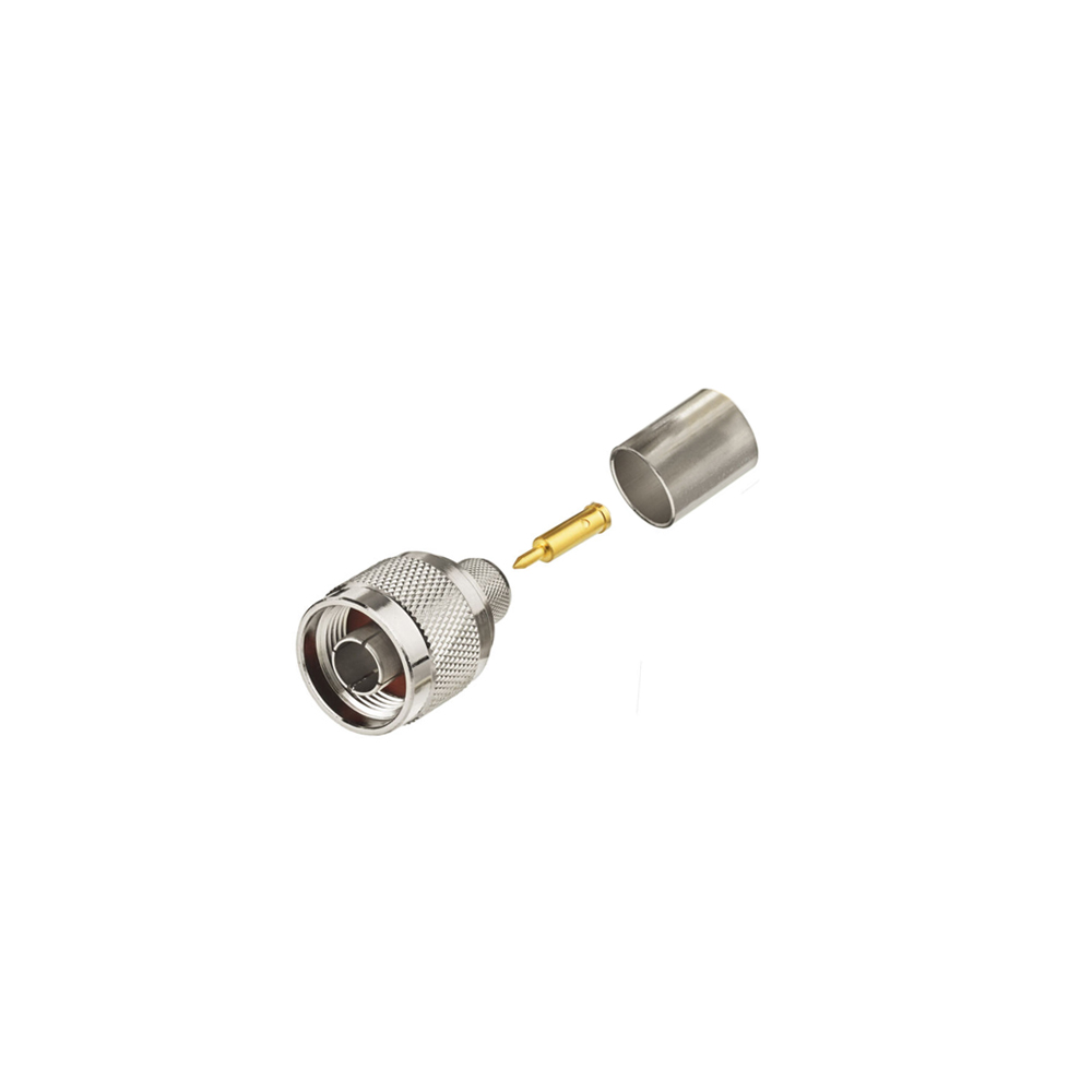 Coaxial Connector | N-Type Male | RG-213 | Cable Mount | Crimping