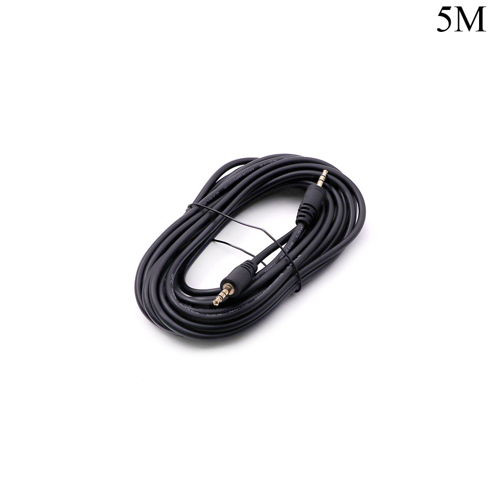 Audio Cable | Jack Stereo 3.5mm | Male - Male | 5M