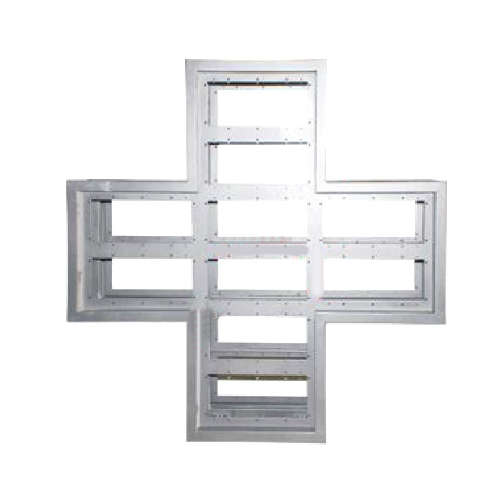Enclosure | Cross | LED Message | 1020x1020