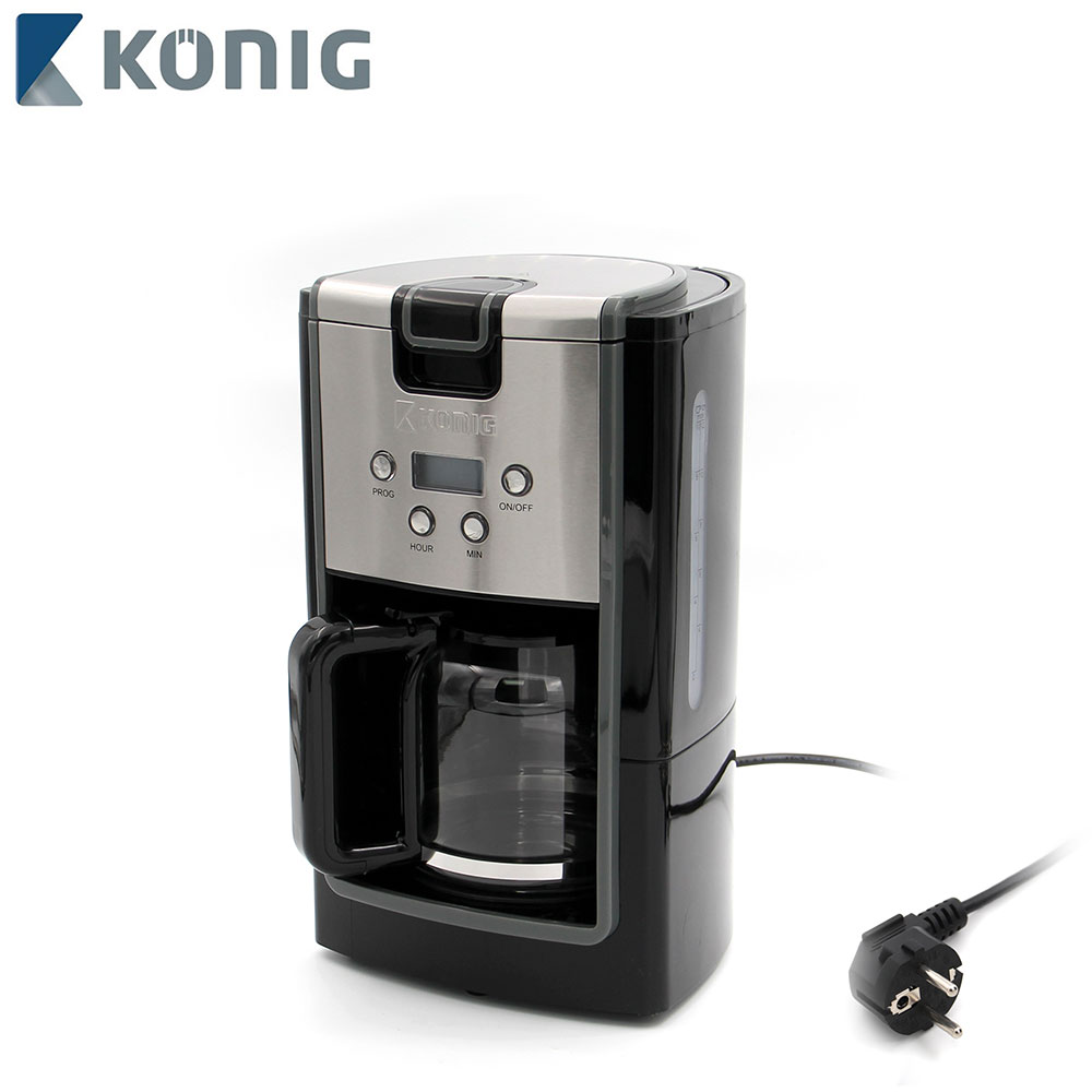 Coffee Maker | Level Indicator & Timer | 900W | konig