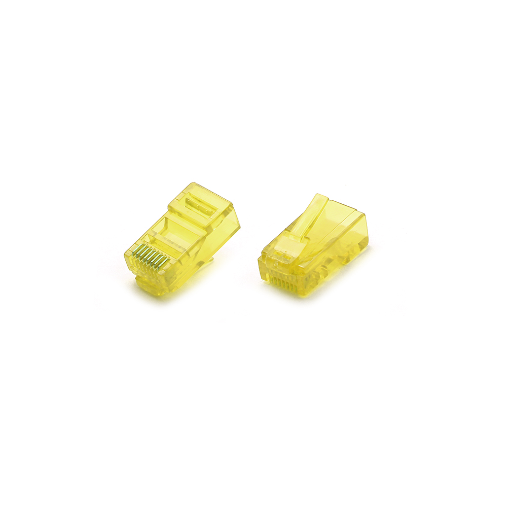 Network Plug | RJ45 CAT6 | Yellow