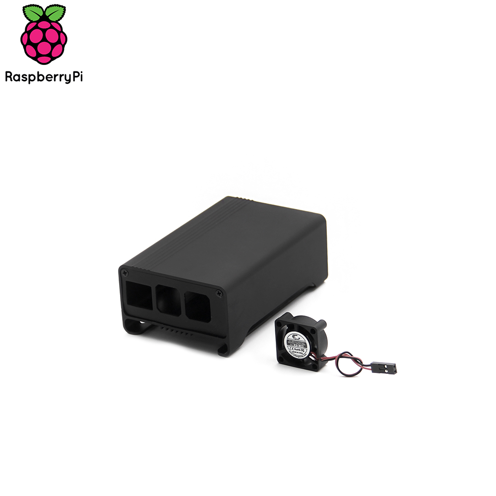 Raspberry Pi Accessory | Enclosure Metal | Fan | Model 3