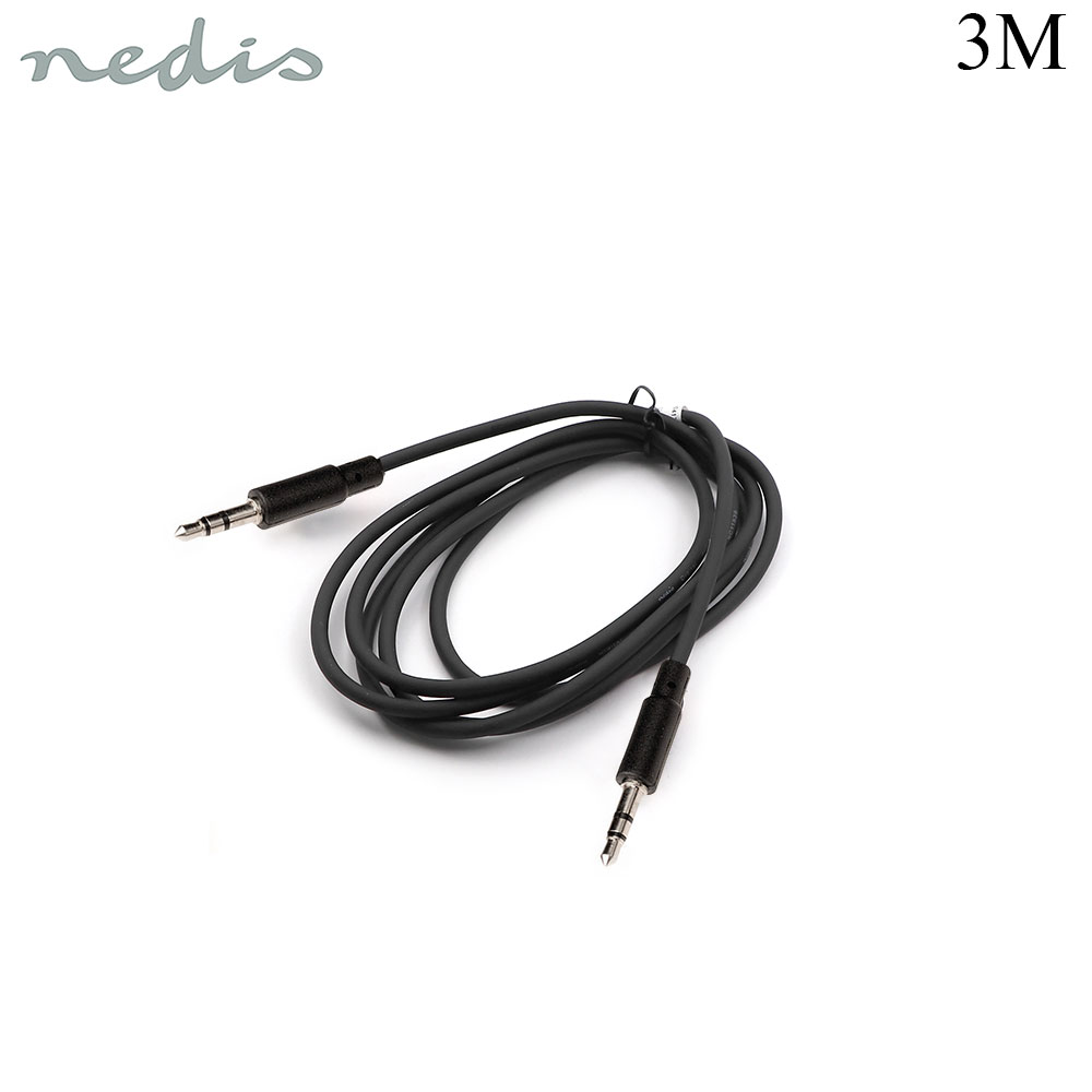 Audio Cable | Jack Stereo 3.5mm | Male - Male | 3M | Nedis