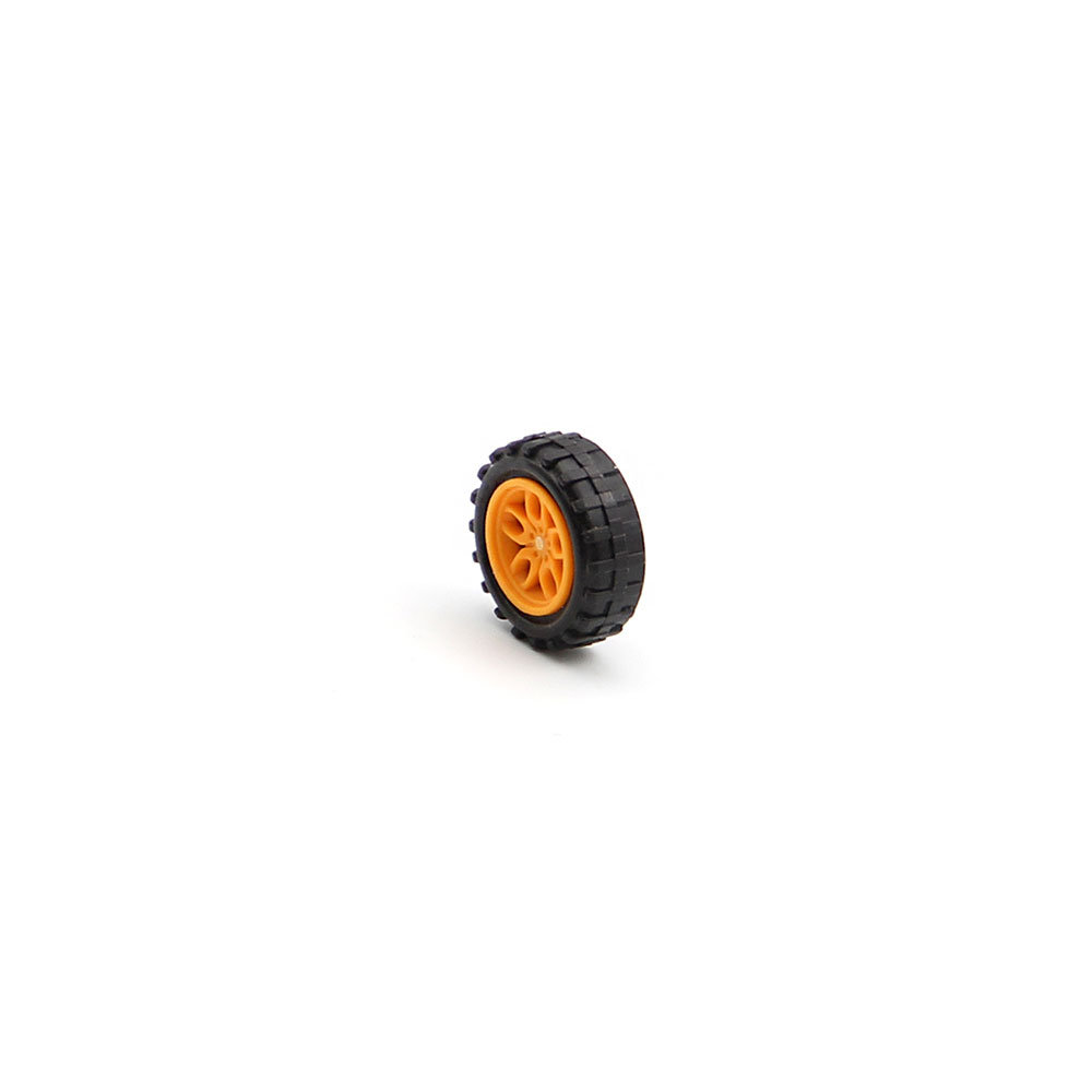 Wheels | 18mm | Orange Rim