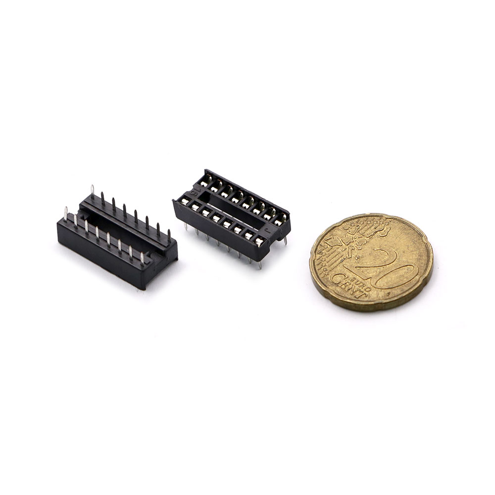 IC Socket | DIP | 16-Pin