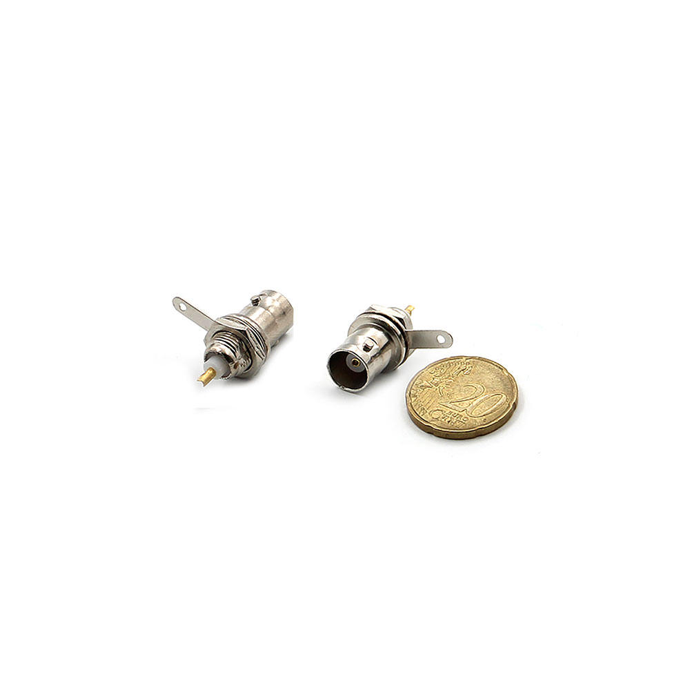 Coaxial Connector | BNC Female | RG-58 | Chassis Mount | LQ