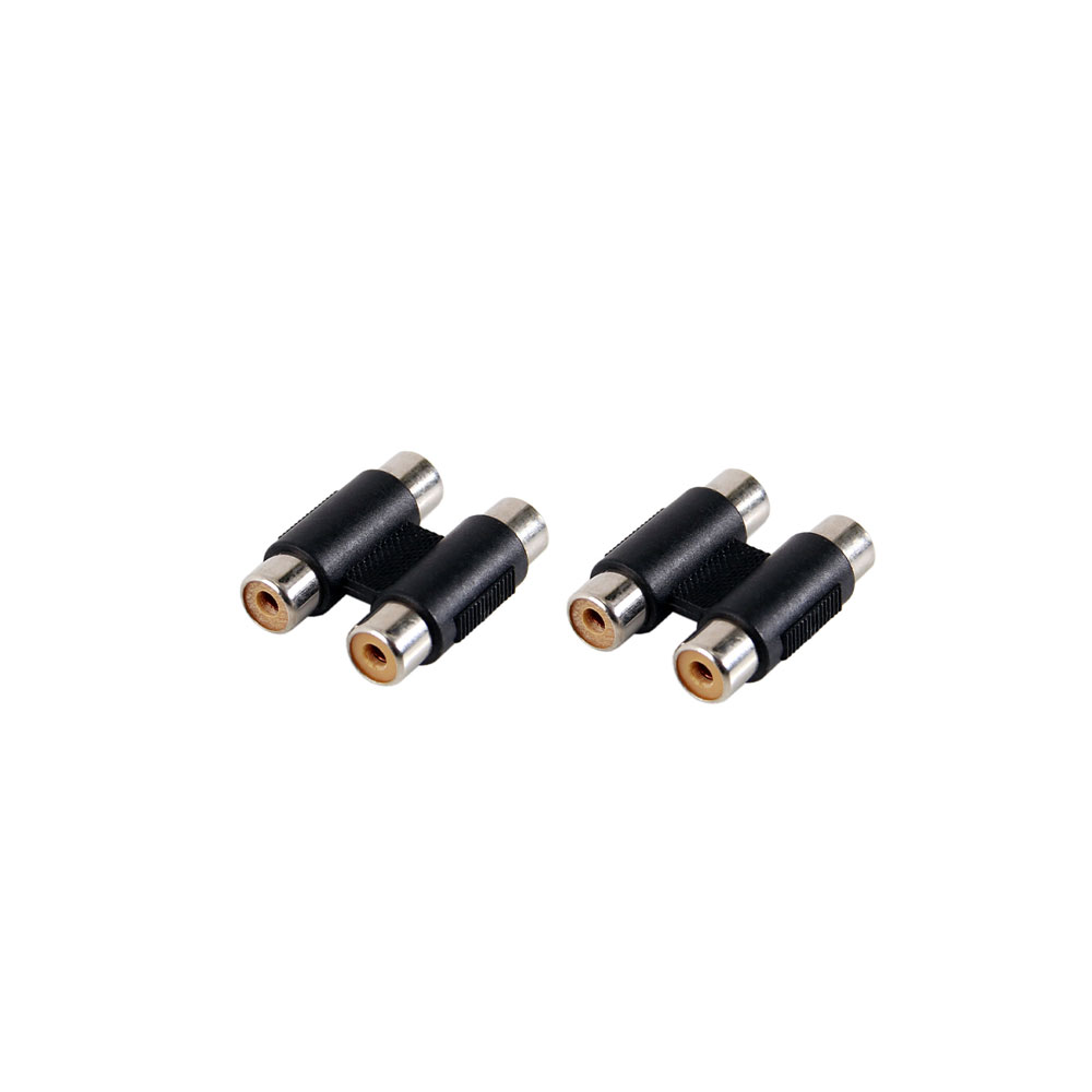 Audio Video Adapter | RCA | 2x Female - 2x Female | Coupler