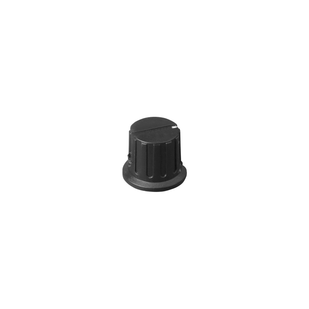 Potentiometer Knob | 20x25mm - 6mm | Black