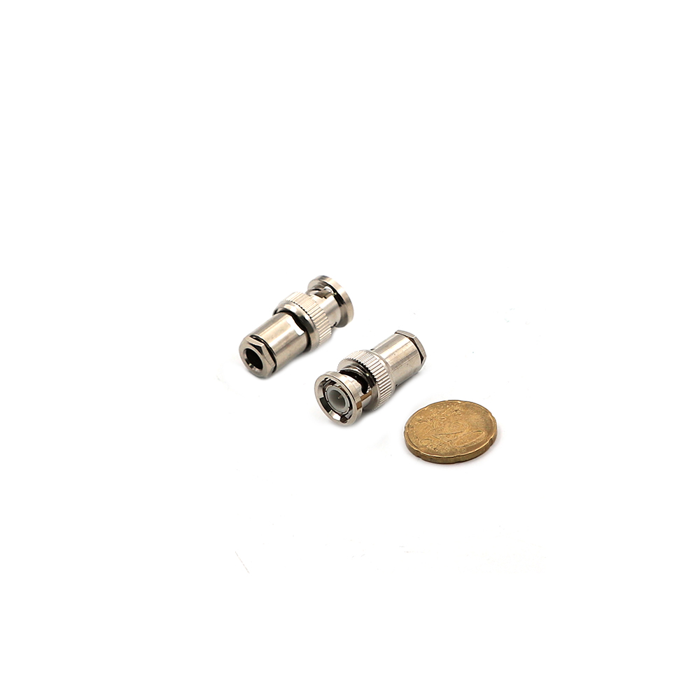 Coaxial Connector | BNC Male | RG-58 | Cable Mount | LQ