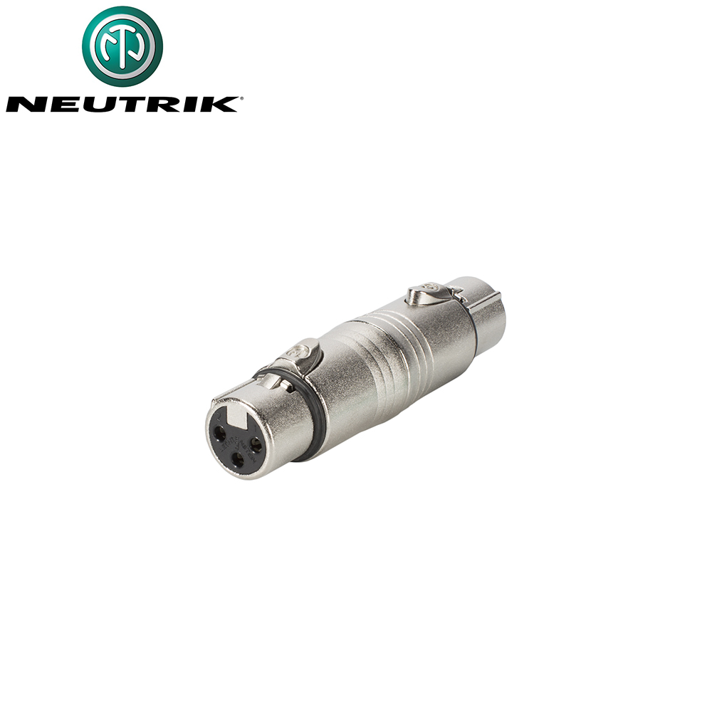 Audio Adapter | XLR 3-Pin | Female - Female | Neutrik