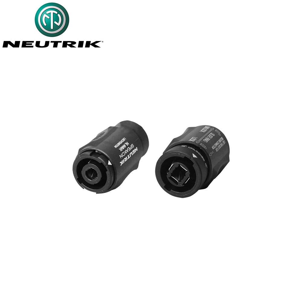 Audio Adapter | Speakon 4-Pin | Female - Female | Coupler | Neutrik