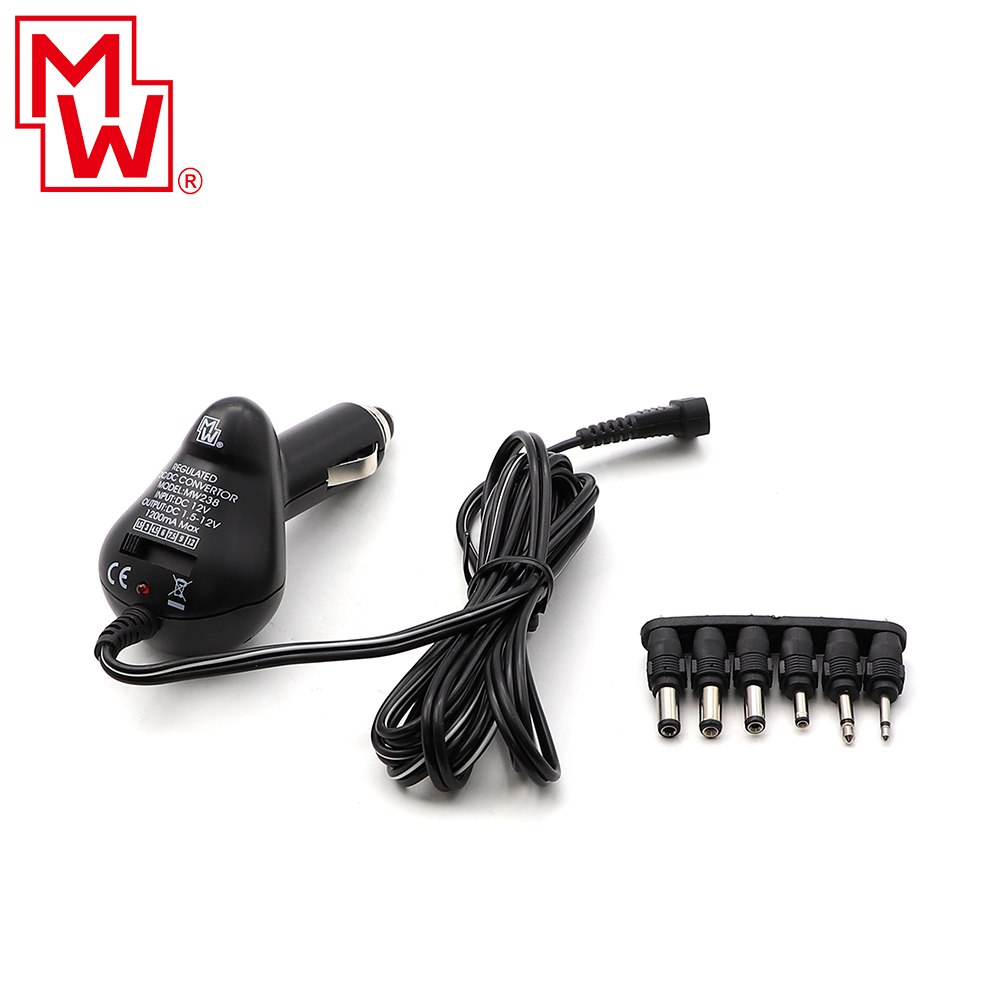 Voltage Converter | Car Adjustable | DC - DC | 12V - 1.2~12V 1.2A