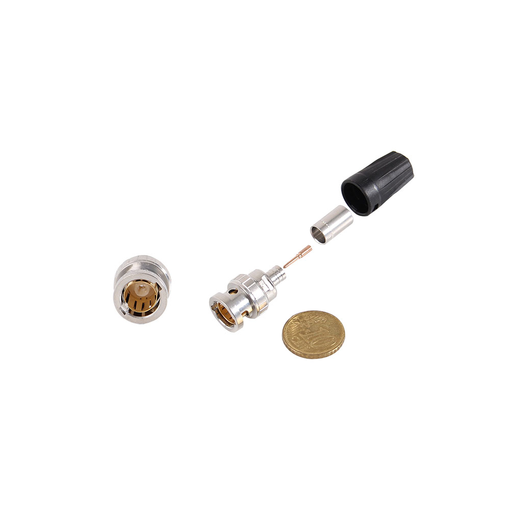 Coaxial Connector | BNC Male | RG-58 | Cable Mount | Twist | Neutrik