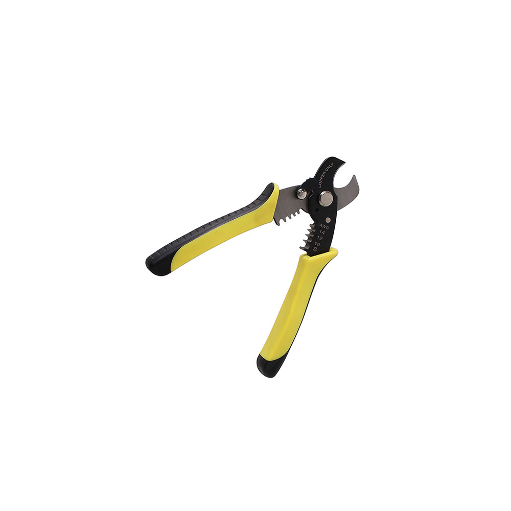 Round Cable Cutter & Wire Stripper | 6" | DL518021