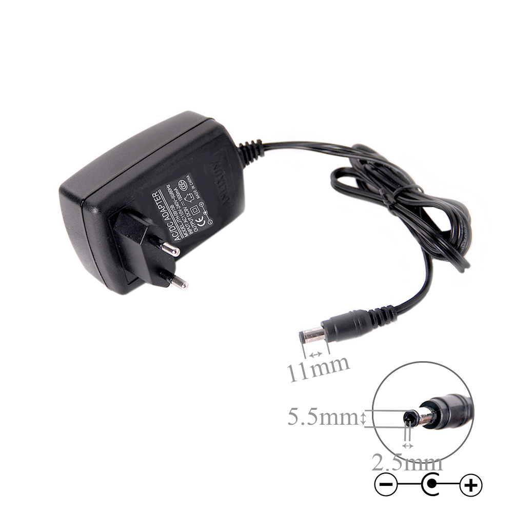 Power Adapter SMPS | DC 9V 1.5A | 5.5x2.5mm