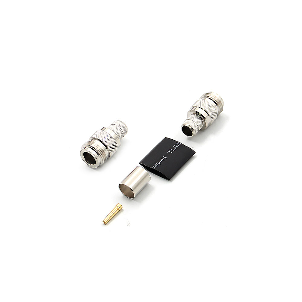 Coaxial Connector | N-Type Female | RG-213 | Cable Mount | Crimping