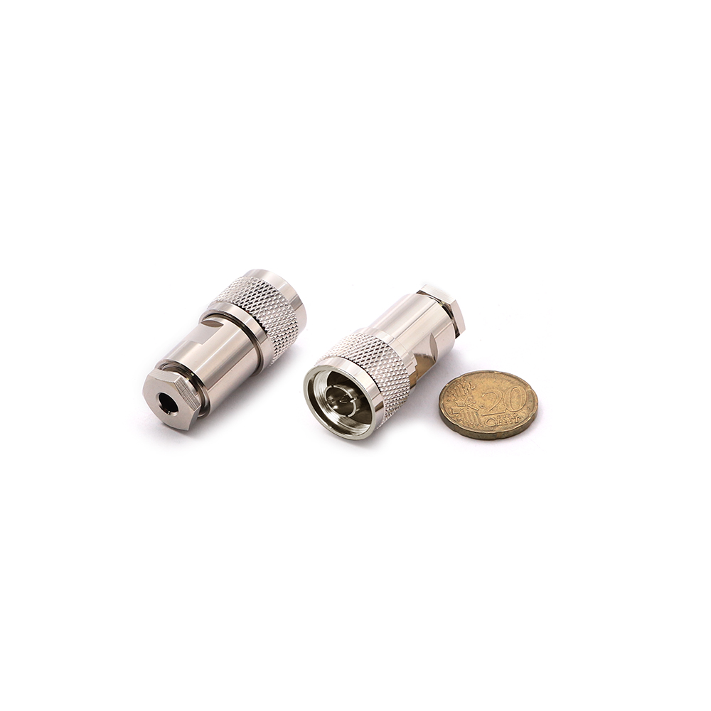 Coaxial Connector | N-Type Male | RG-58 | Cable Mount | HQ