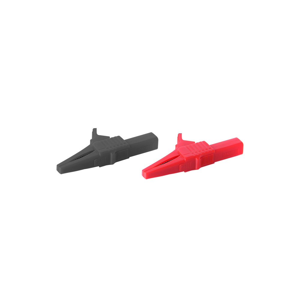 Multimeter Accessories | Alligator Clip | Insulated | Red & Black