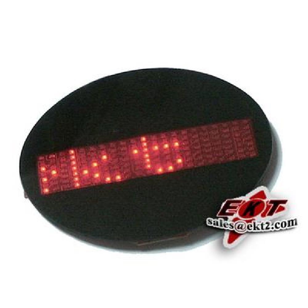 Tag Message LED | 7x21cm | Red