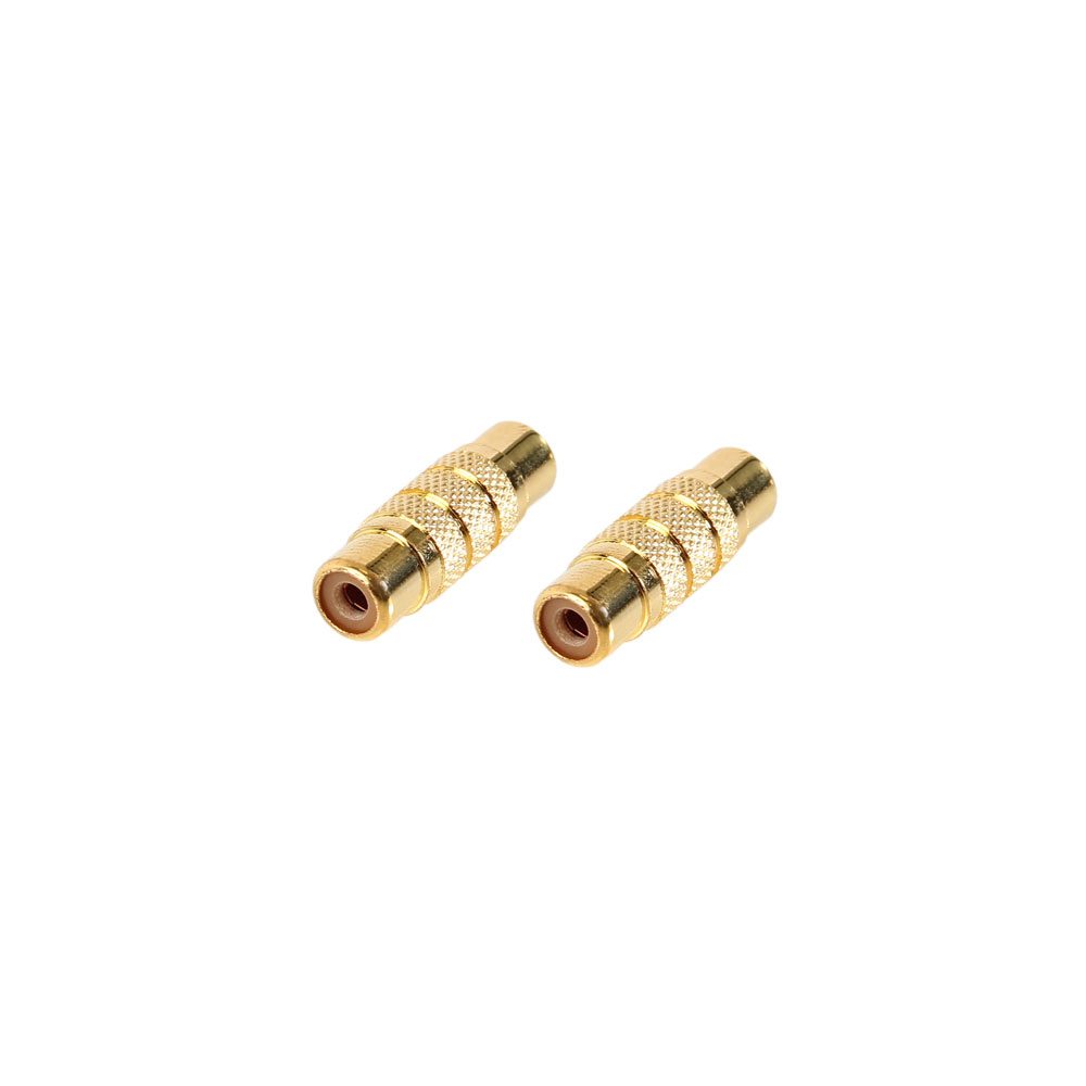 Audio Video Adapter | RCA | Female - Female | Coupler | Gold