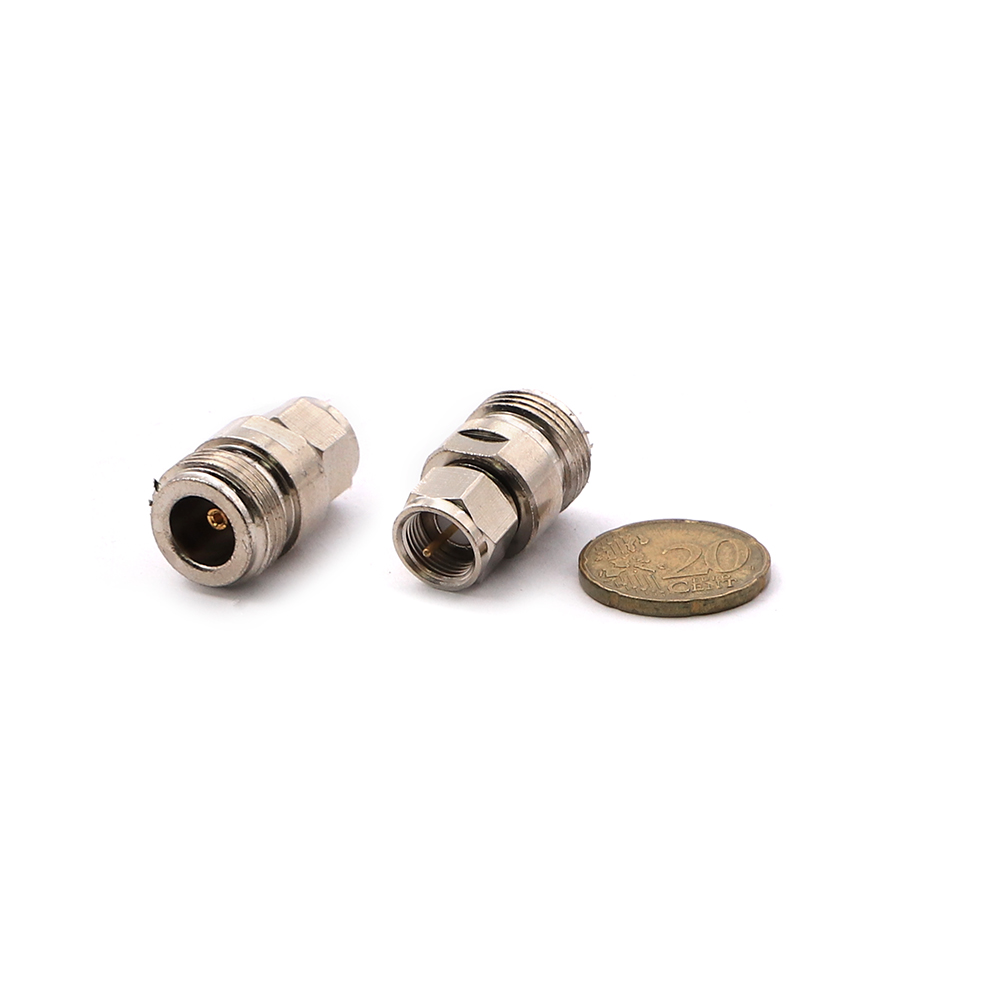 Coaxial Adapter | N-Type Female - F-Type Male