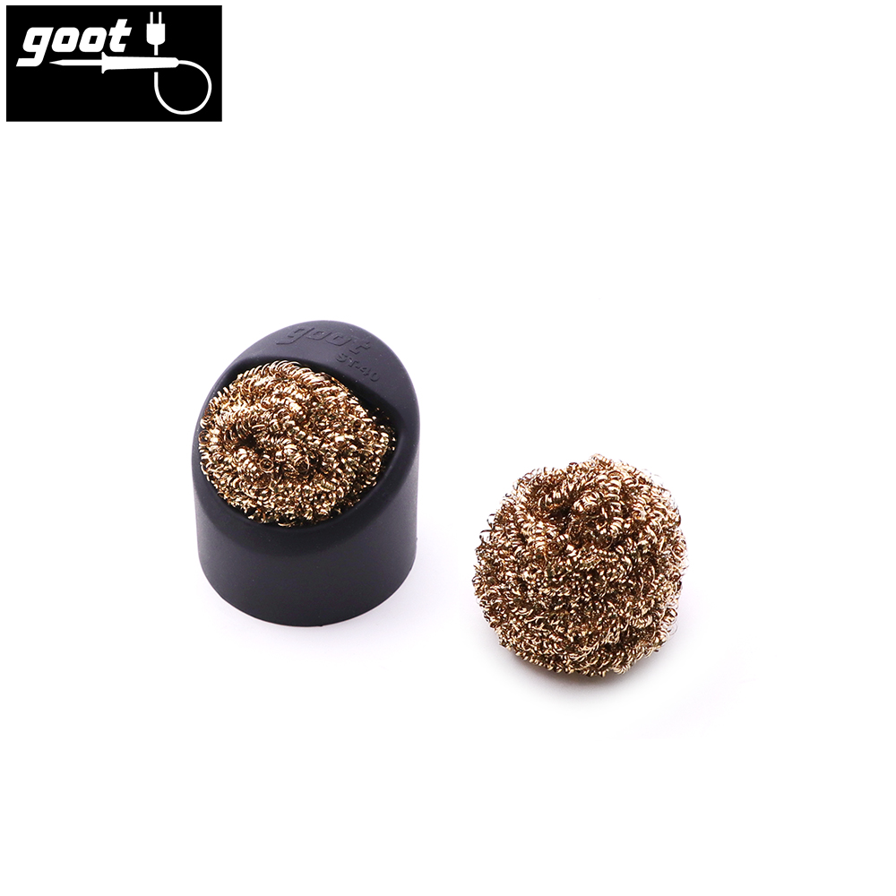 Soldering Iron Tip Cleaner | Coiled Brass | ST-40 Goot