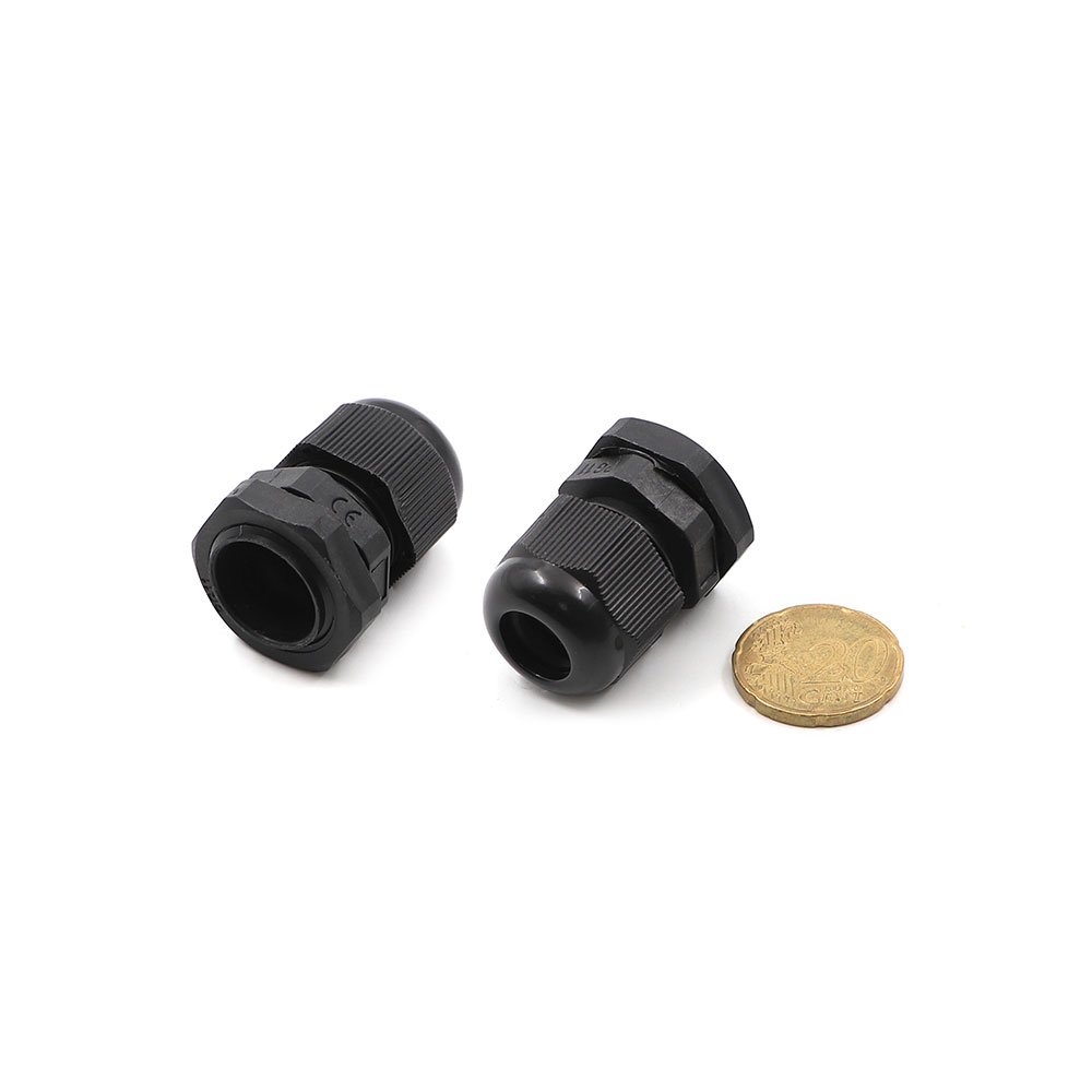 Plastic Cable Connector| PG11 | Waterproof | 4~10mm | Black