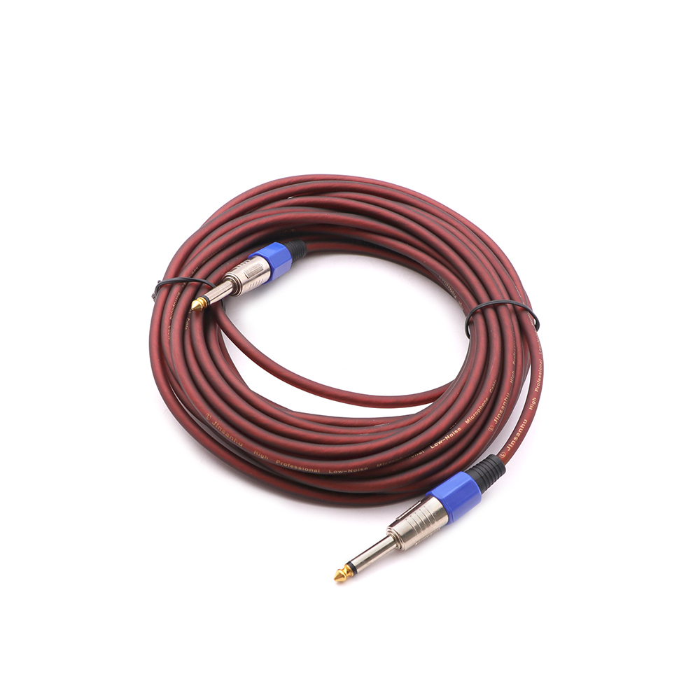 Audio Cable | Jack Mono 6.3mm | Male - Male | 10M