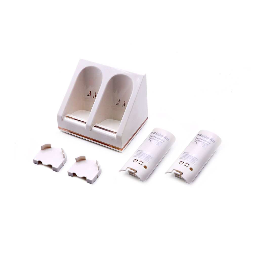 Wii Accessories | Charger Station & 2x Battery