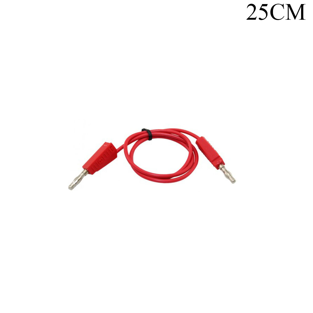 Test Cable | Banana Male | 2mm | Red | 0.25M