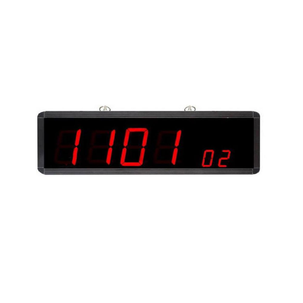 QMdeluxe | Counter Display | 4x Digits | 33x12x3cm | Red | 24V