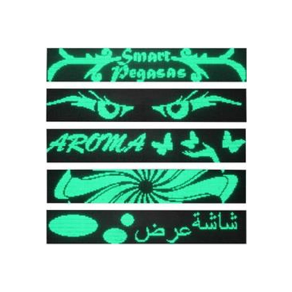 Message Display LED | 2Line | 2M | Green | P10 | IP65